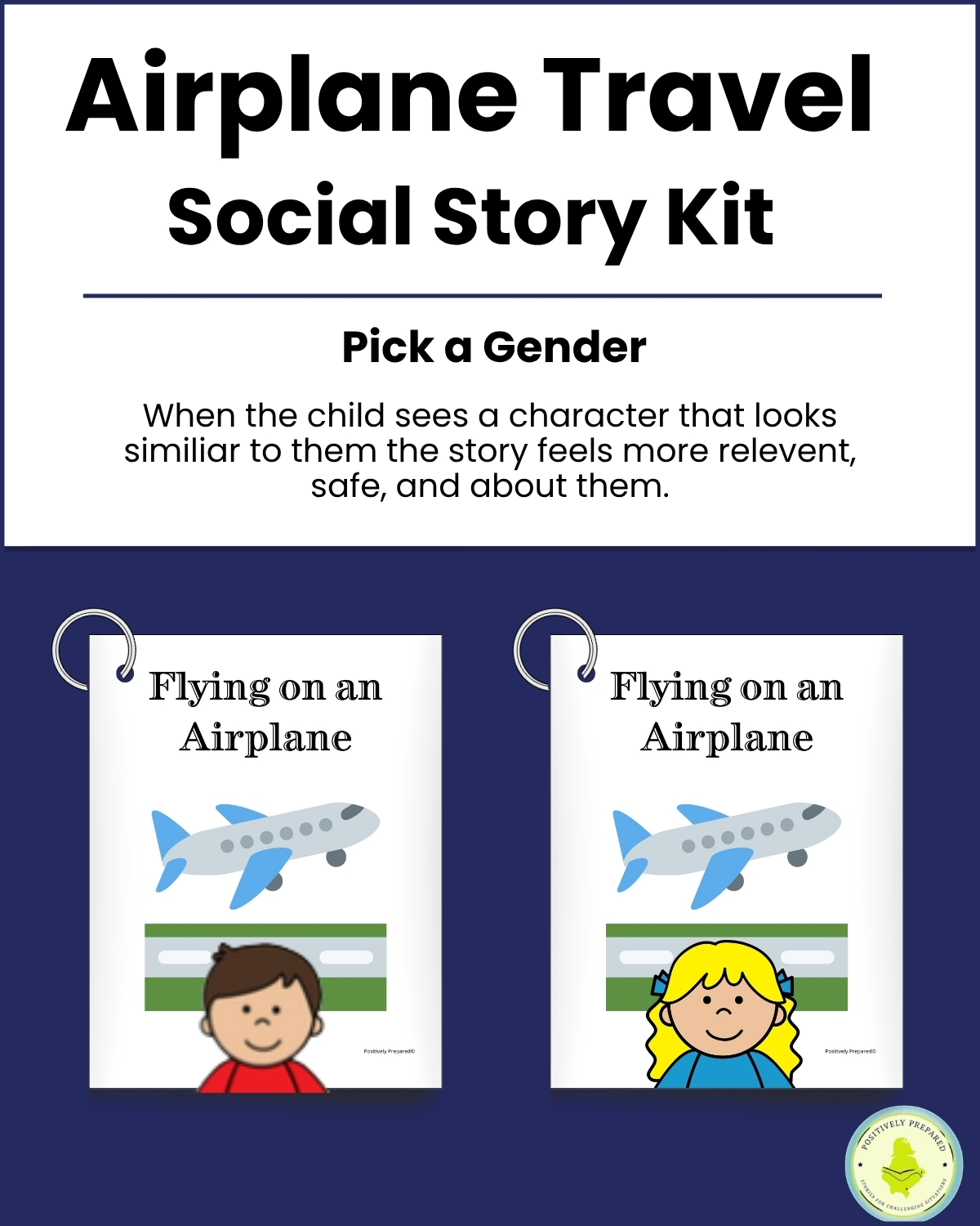 Airplane Social Story Kit - Image 2