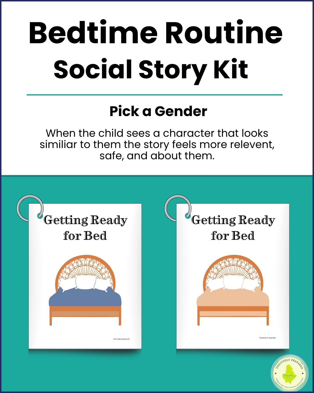 Bedtime Routine Social Story Kit - Image 2