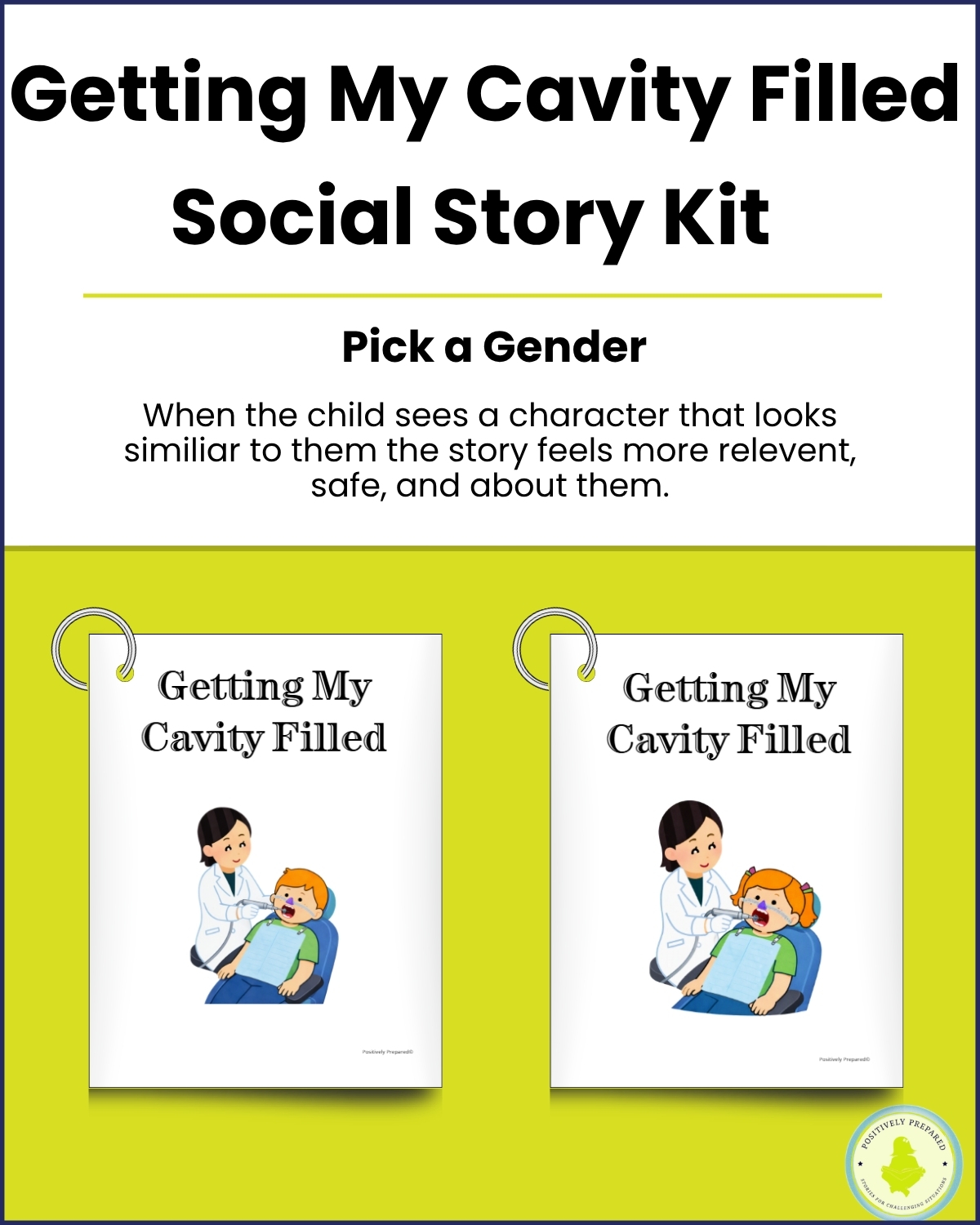 Getting My Cavity Filled Social Story Kit - Image 2