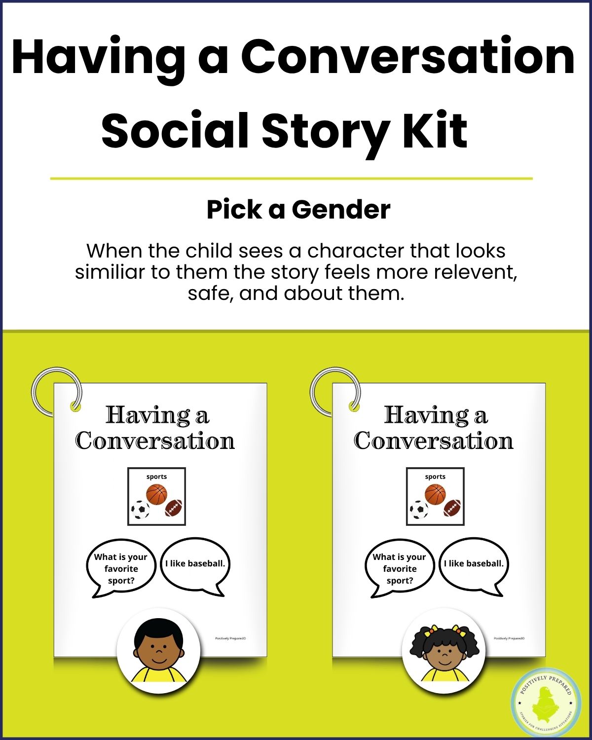 Having a Conversation Social Story Kit - Image 2