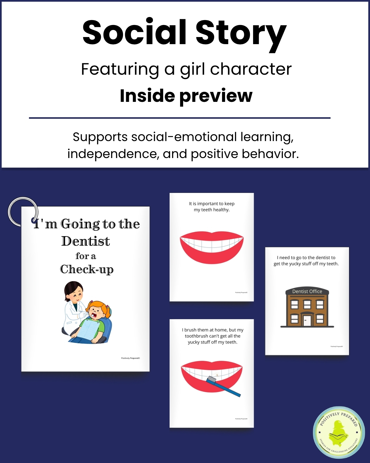 Dentist Check-Up Social Story Kit - Image 4