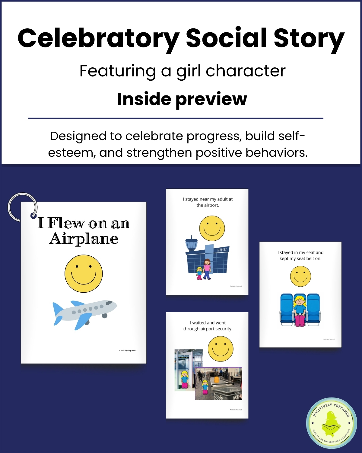 Airplane Social Story Kit - Image 6