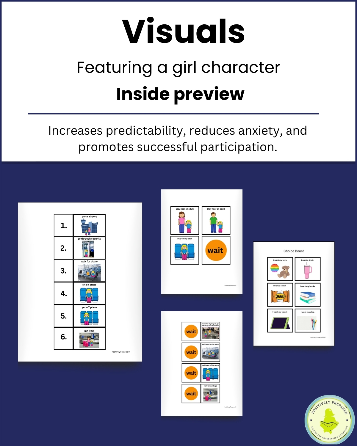 Airplane Social Story Kit - Image 8
