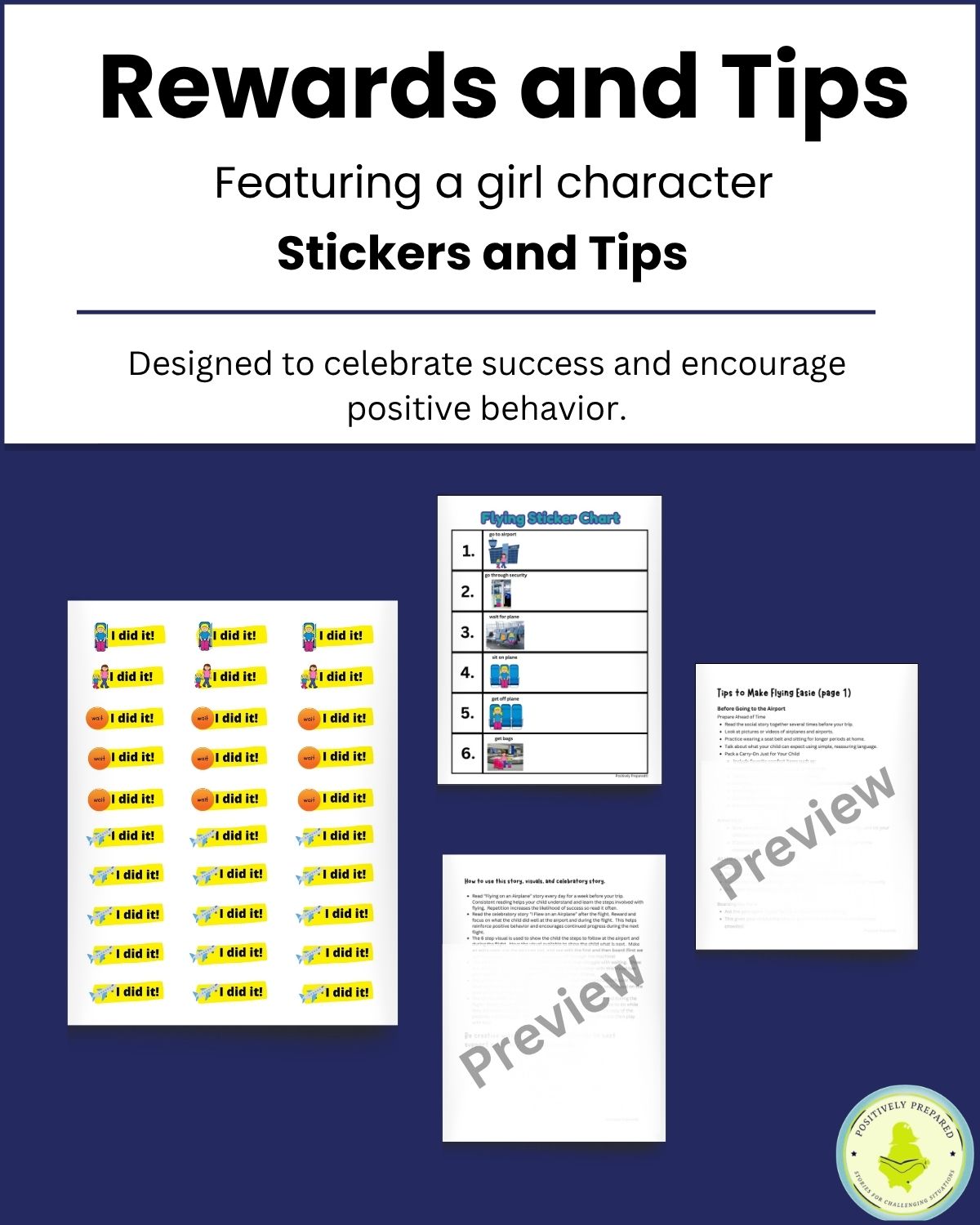 Airplane Social Story Kit - Image 10