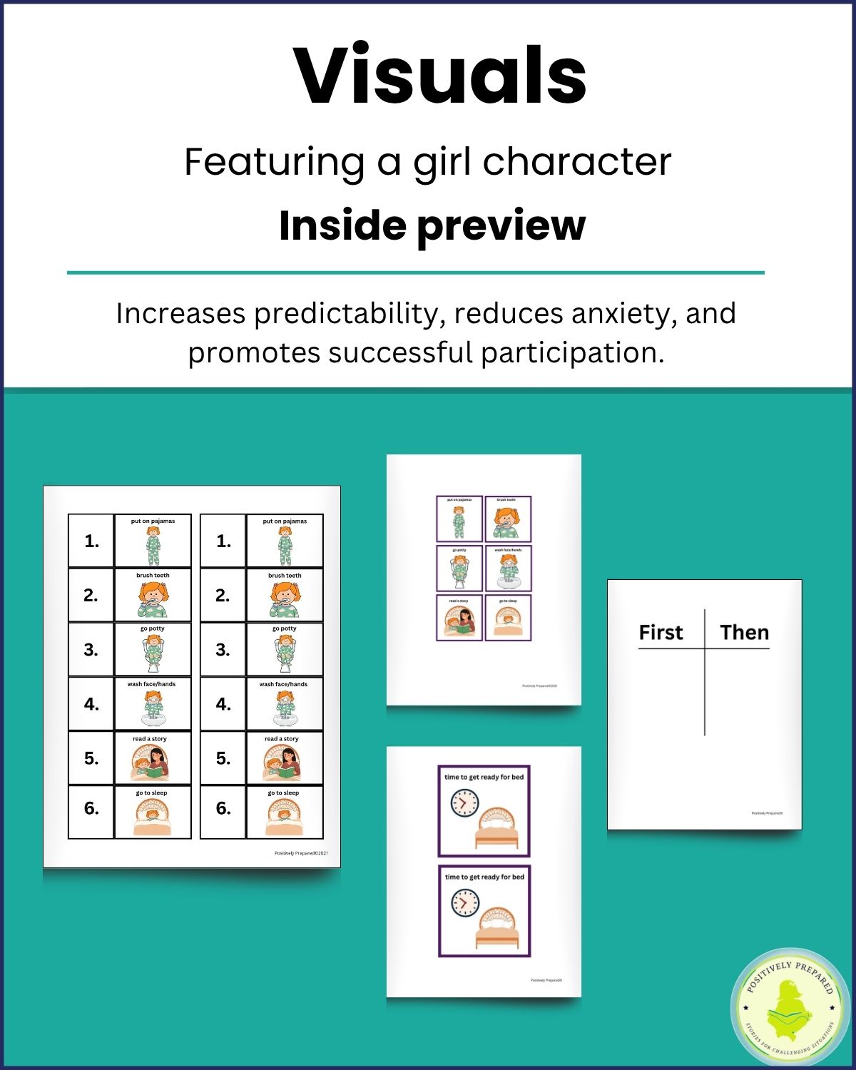 Bedtime Routine Social Story Kit - Image 8