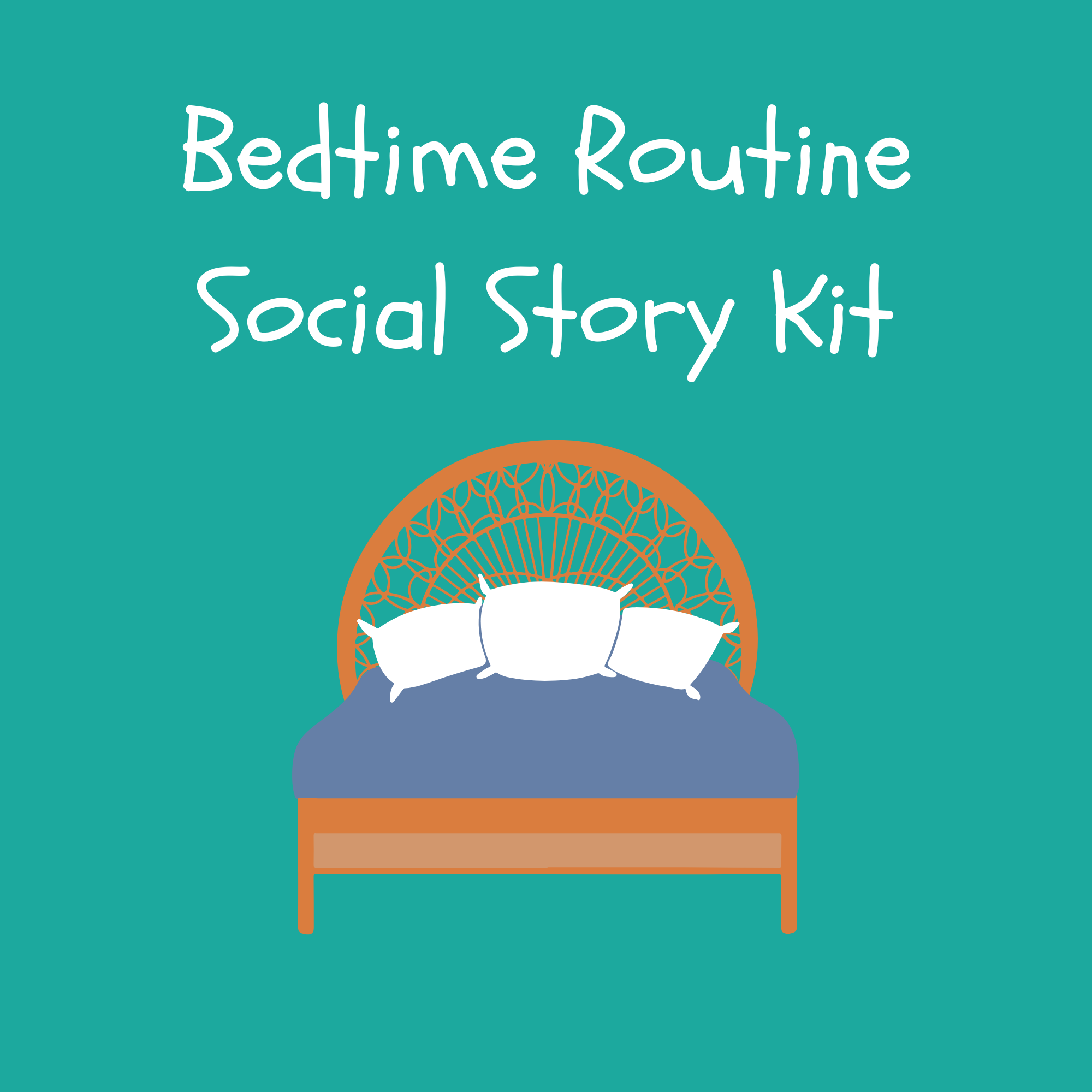 Bedtime Routine Social Story Kit