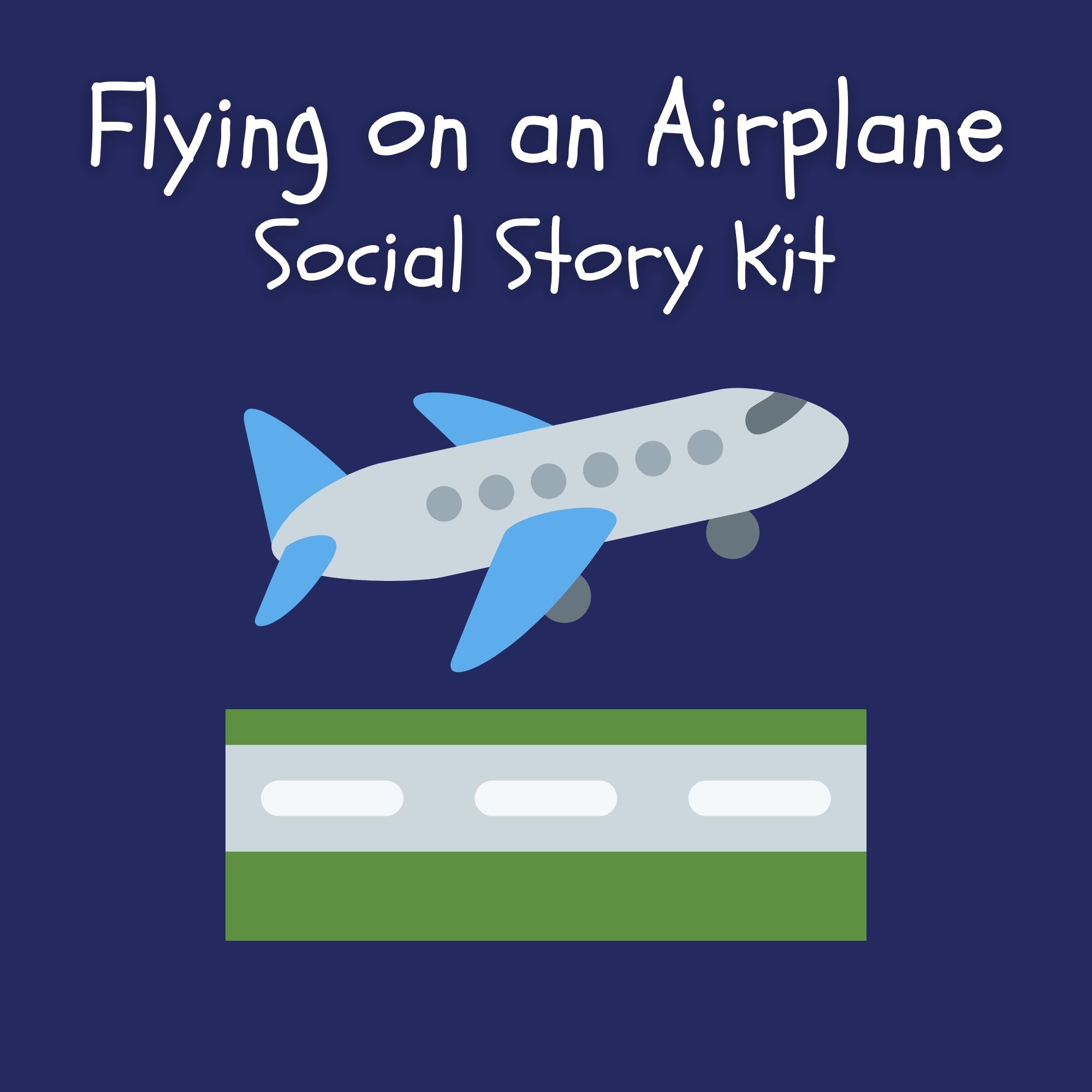 Airplane Social Story Kit