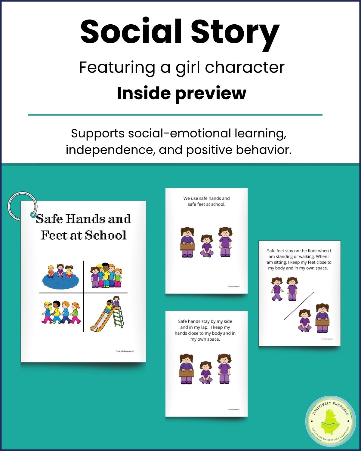 Safe Hand and Safe Feet at School - Image 4