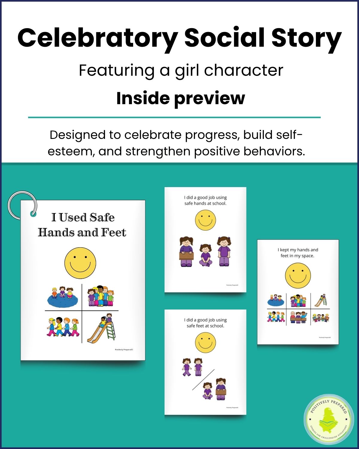 Safe Hand and Safe Feet at School - Image 6