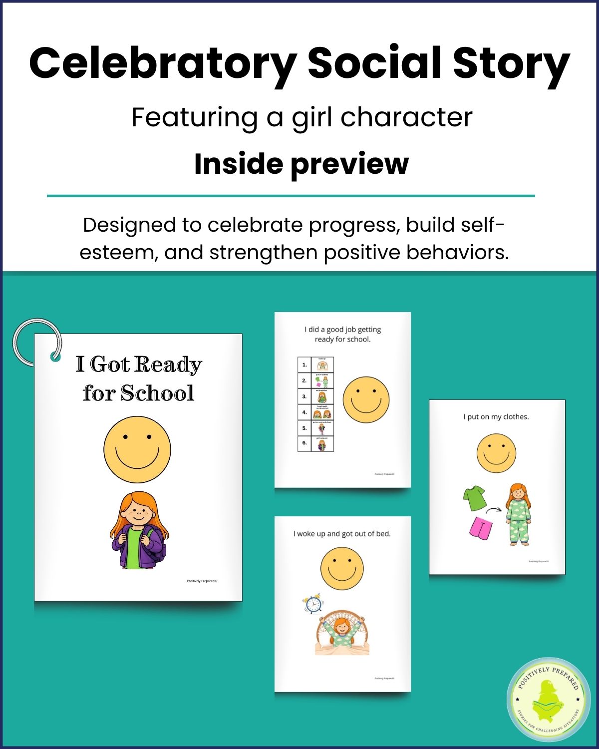 Getting Ready for School Social Story Kit - Image 6