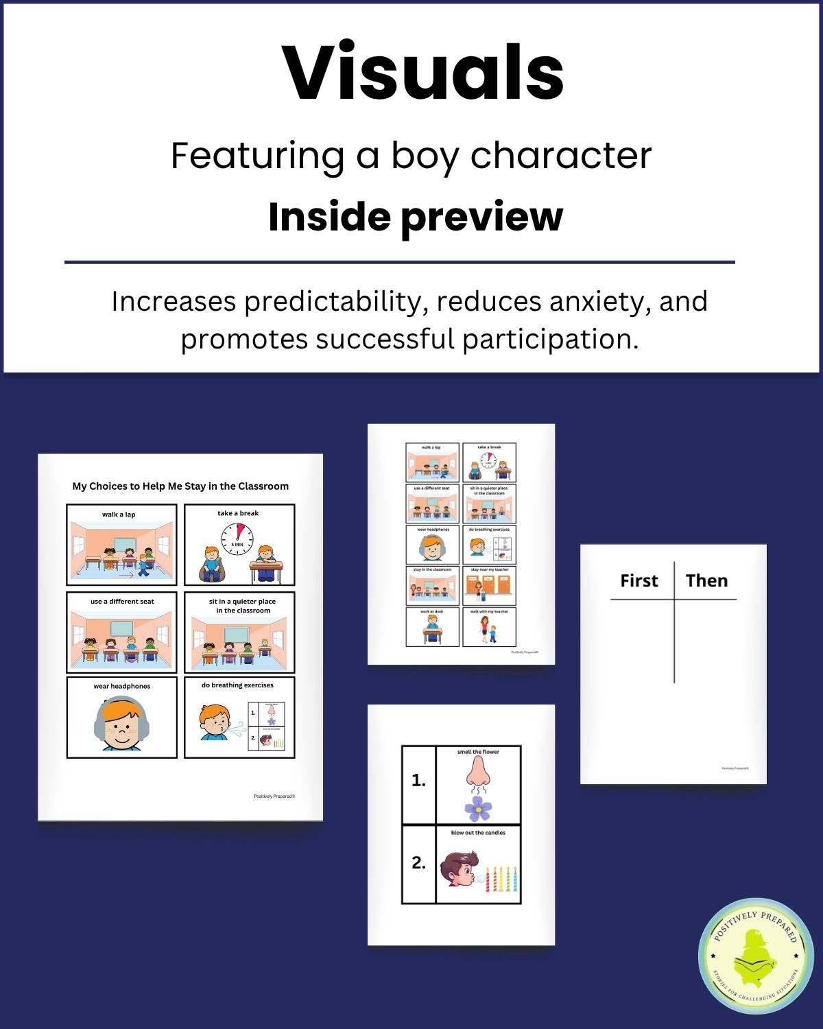 Being Safe at School Social Story Kit - Image 7