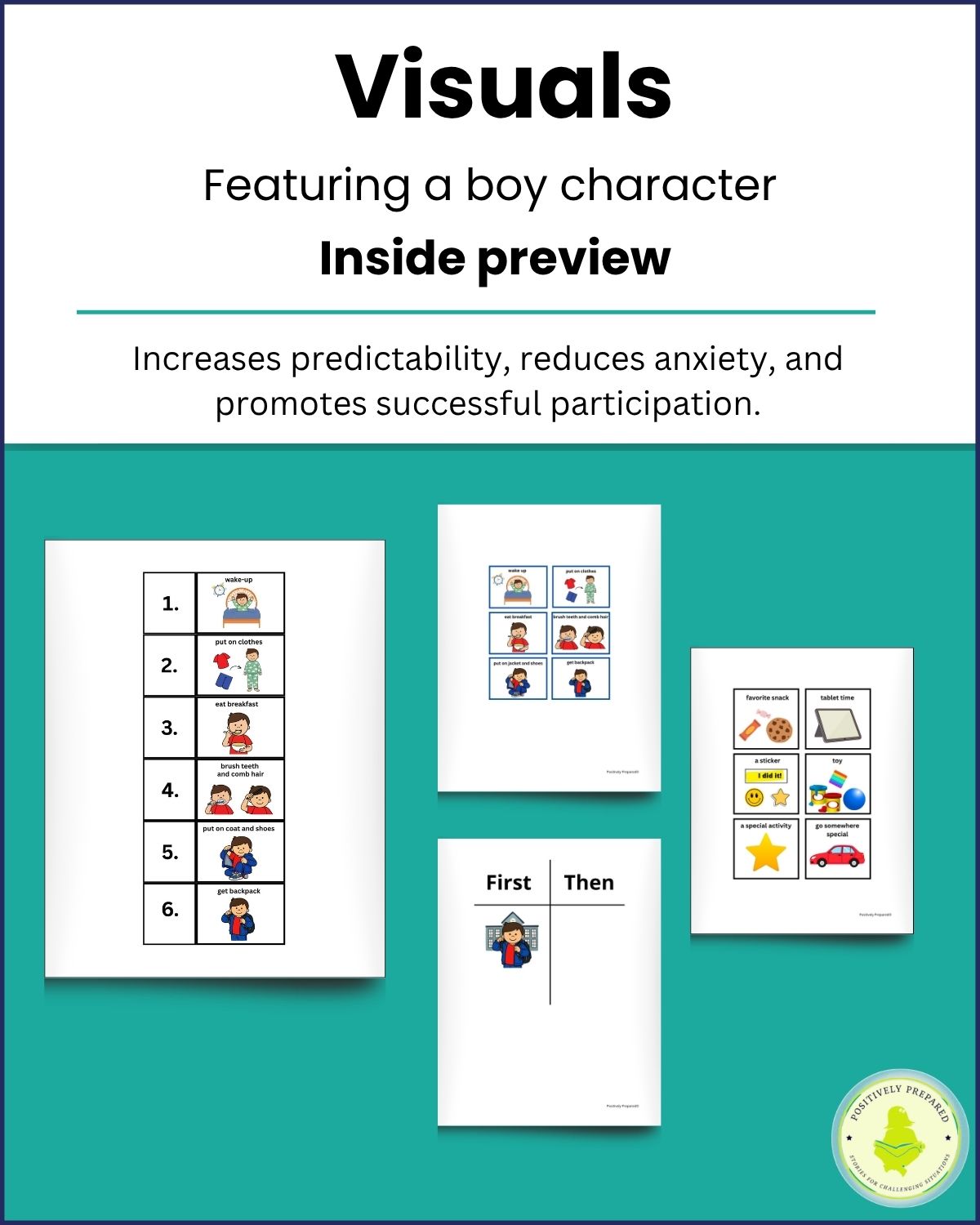 Getting Ready for School Social Story Kit - Image 7