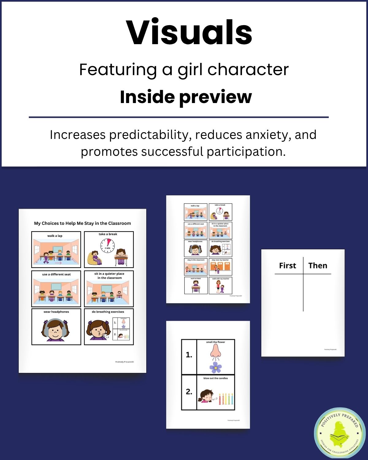 Being Safe at School Social Story Kit - Image 8