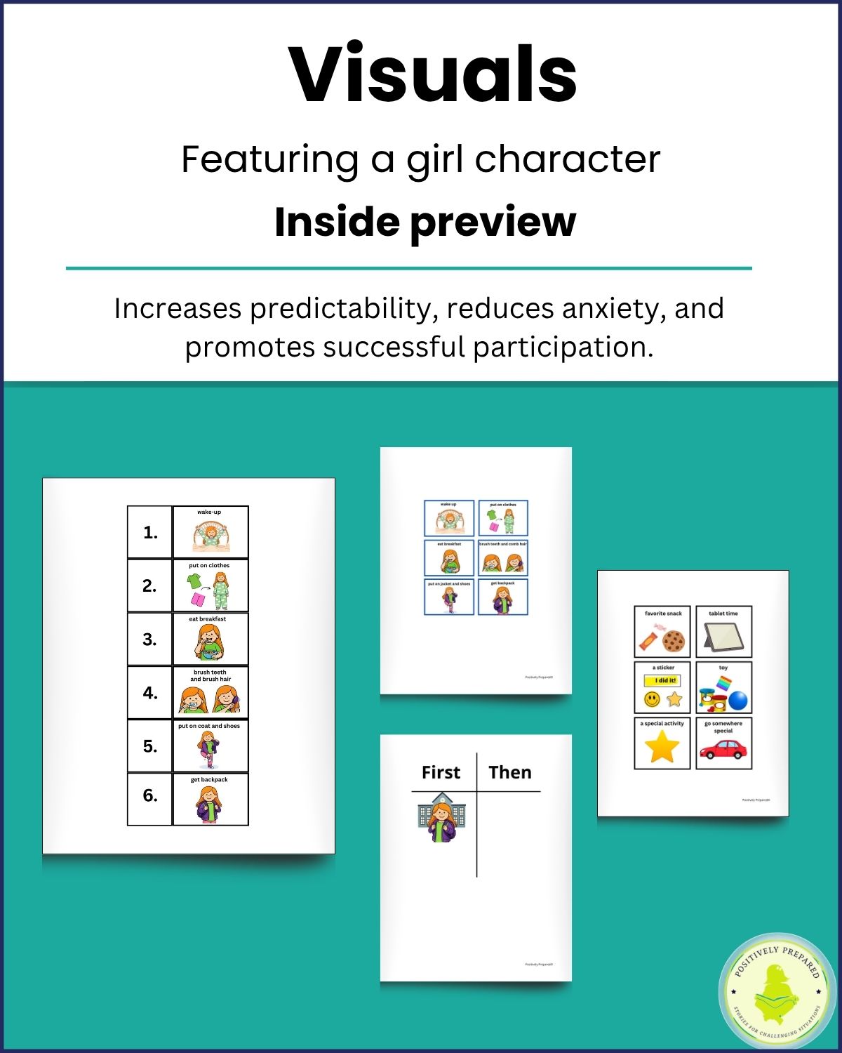 Getting Ready for School Social Story Kit - Image 8