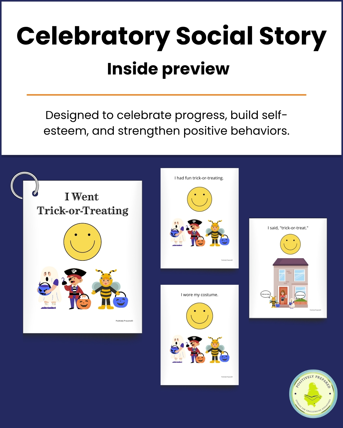 Trick-or-Treat Social Story Kit - Image 4