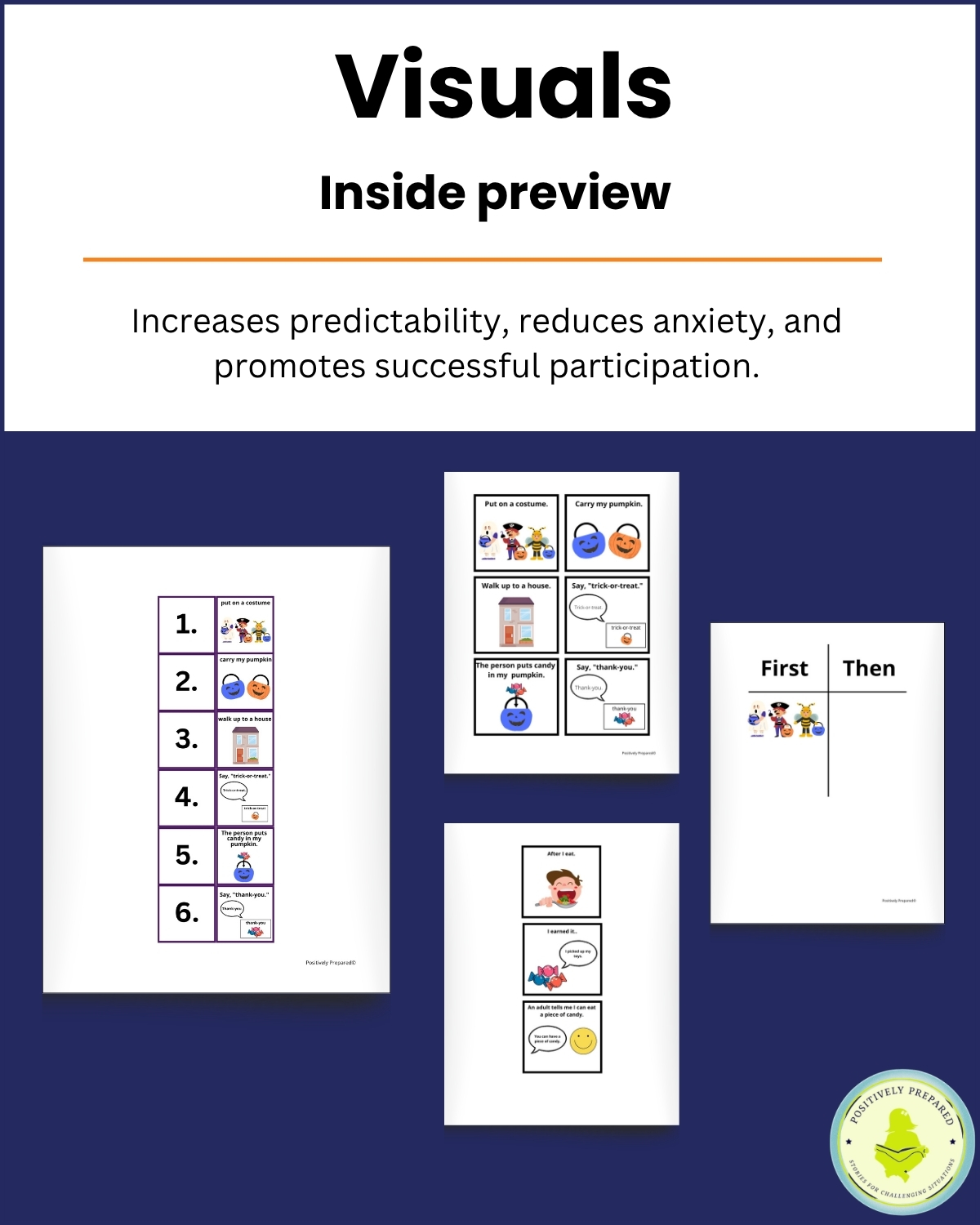 Trick-or-Treat Social Story Kit - Image 5