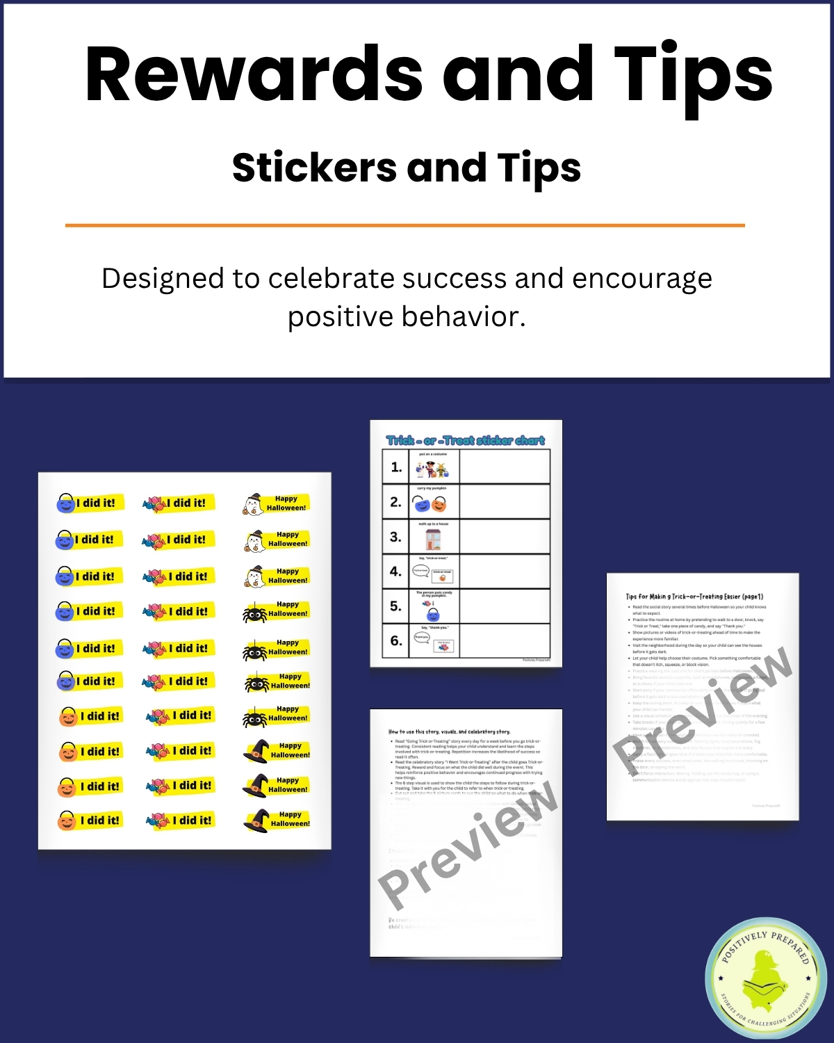 Trick-or-Treat Social Story Kit - Image 6