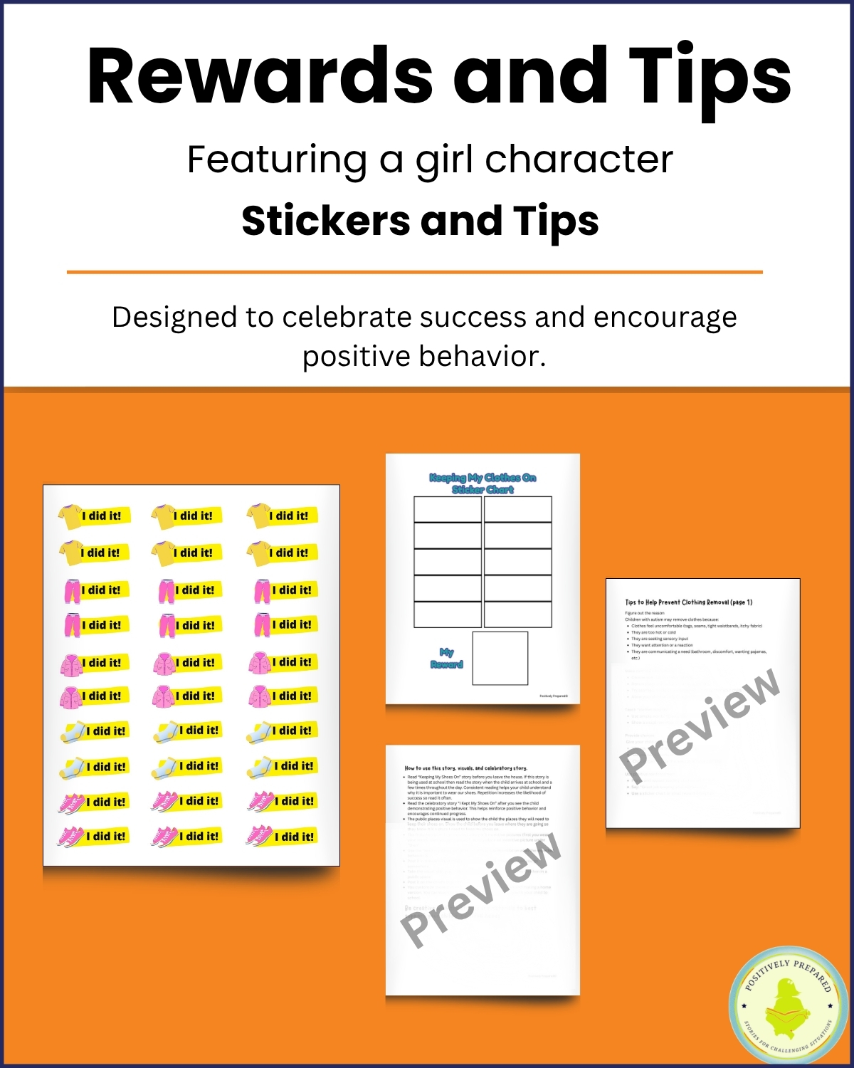 Keeping My Clothes On Social Story Kit - Image 10