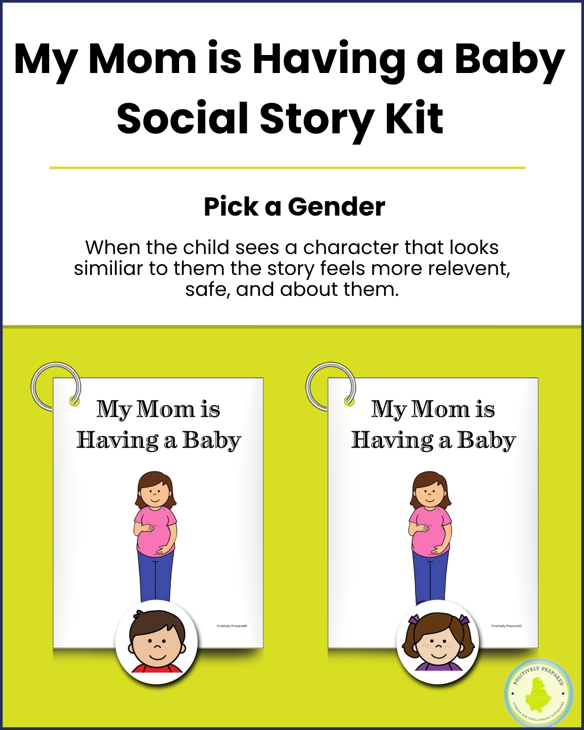 My Mom is Having a Baby Social Story Kit - Image 2