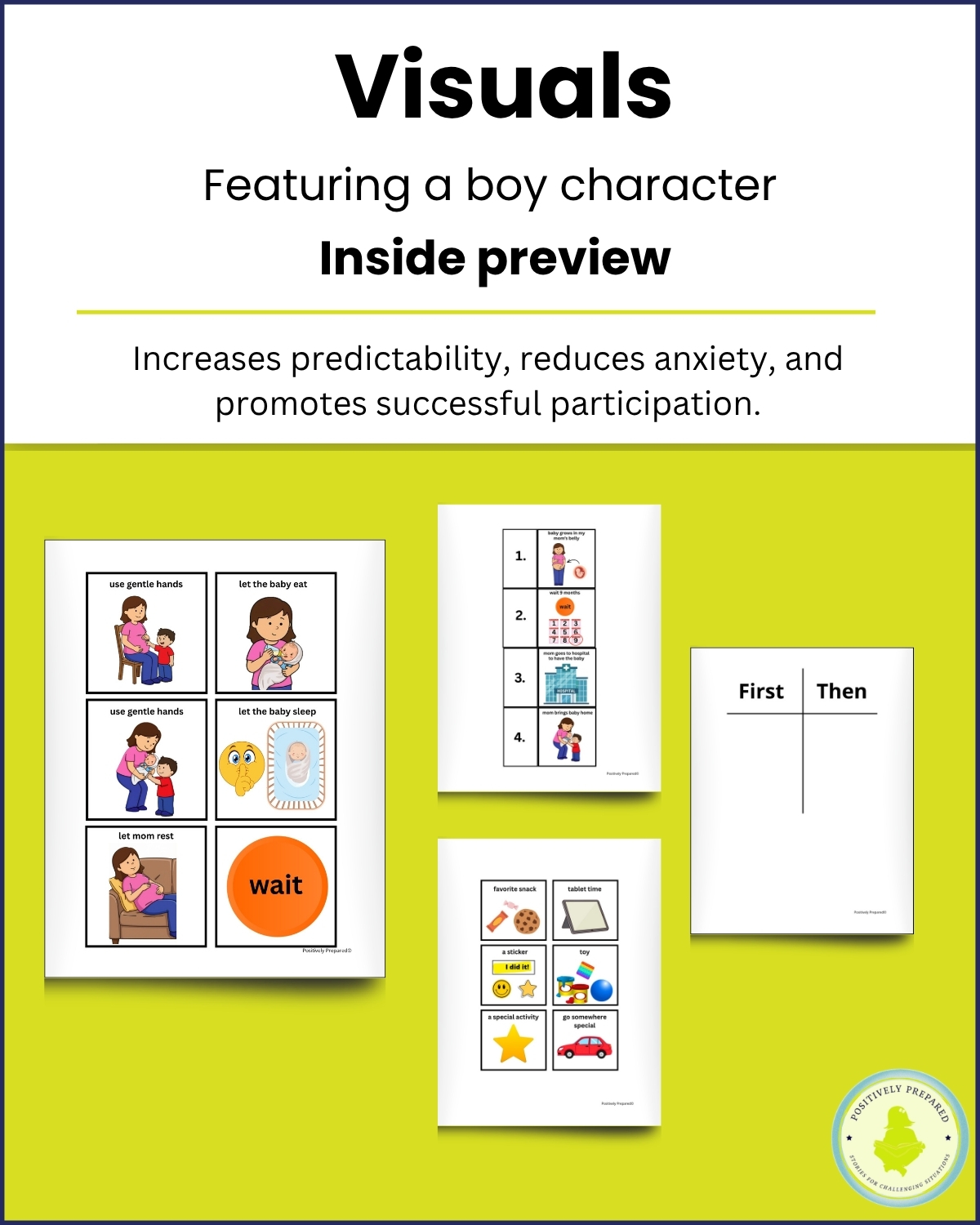 My Mom is Having a Baby Social Story Kit - Image 7