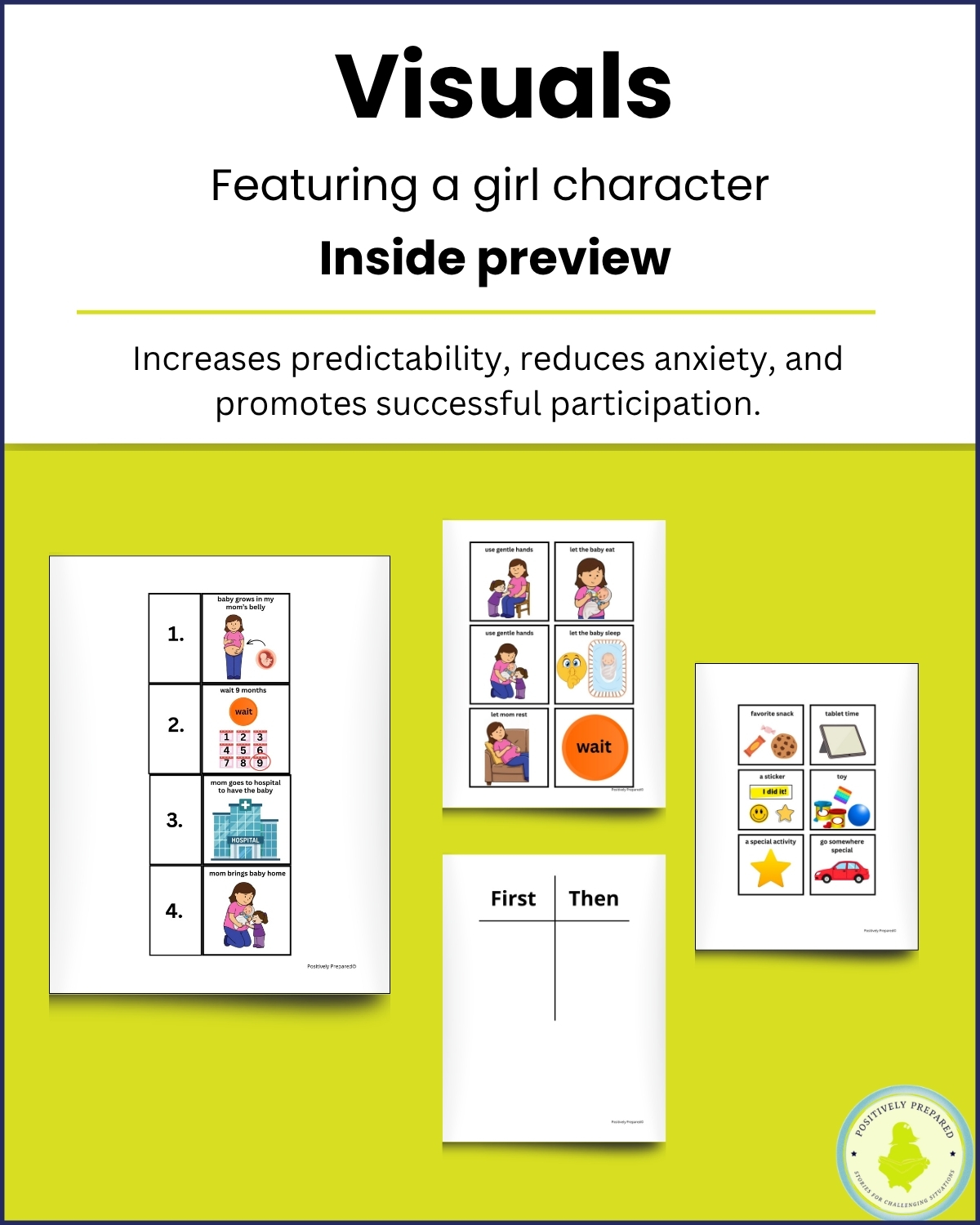 My Mom is Having a Baby Social Story Kit - Image 8
