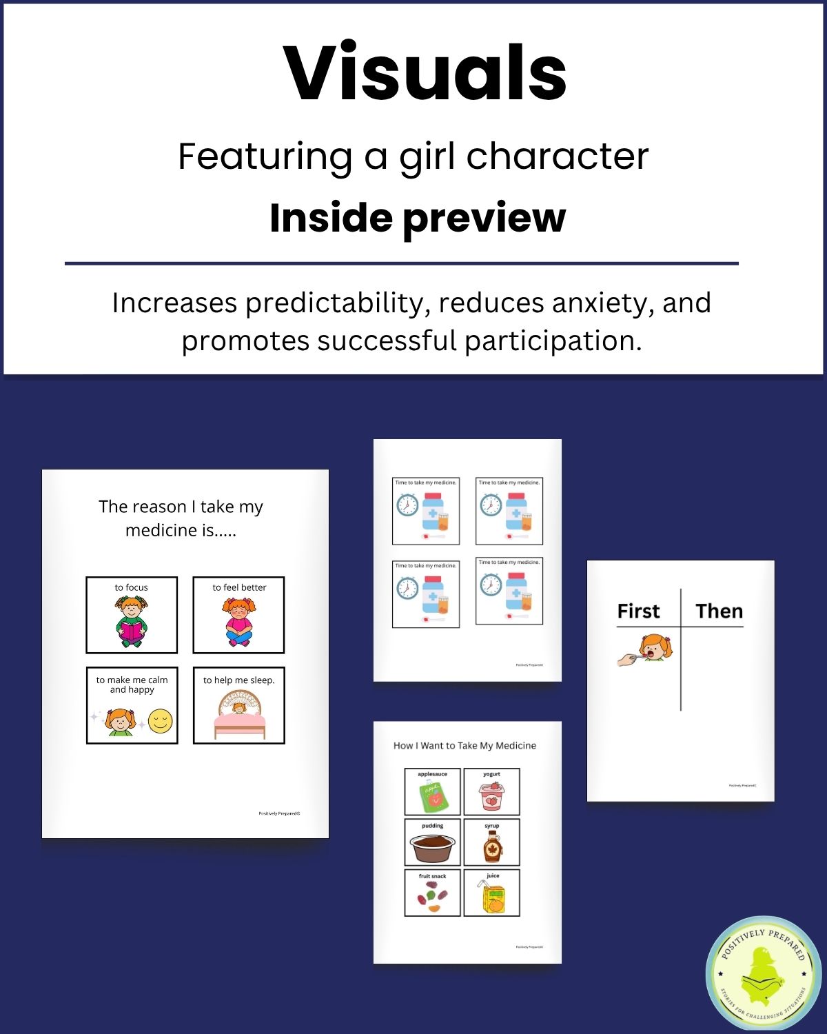 Taking My Medicine Social Story Kit - Image 8