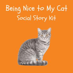 Being Nice to My Cat Social Story Kit