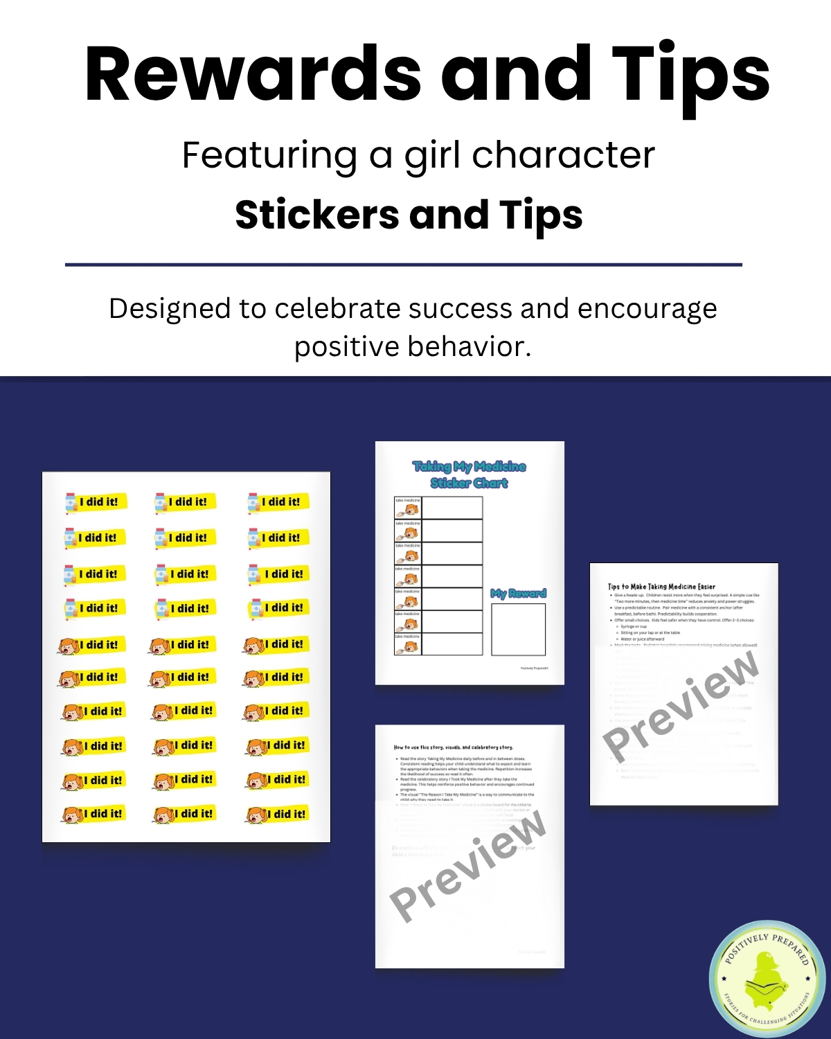 Taking My Medicine Social Story Kit - Image 10