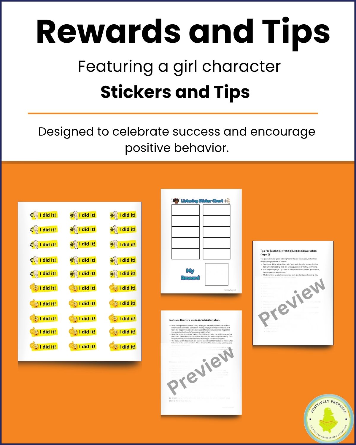 Being a Good Listener During a Conversation Social Story Kit - Image 10