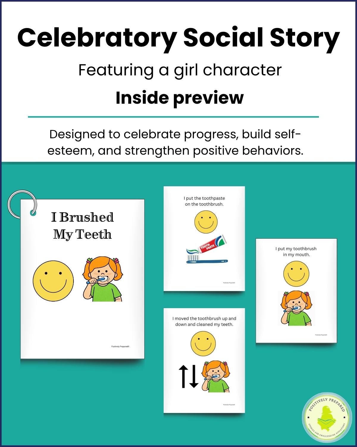 Brushing My Teeth Social Story Kit - Image 6