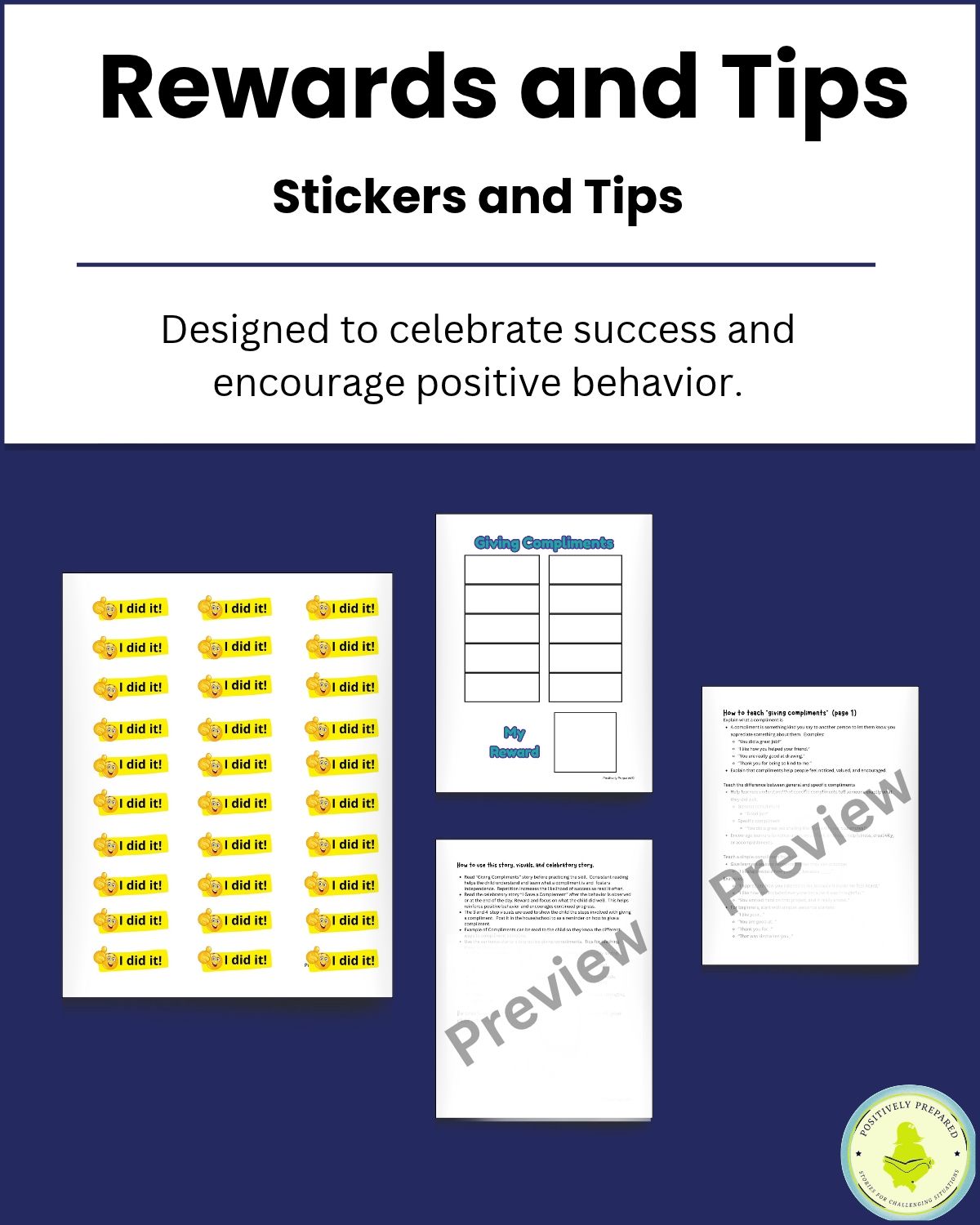 Giving Compliments Social Story Kit - Image 6