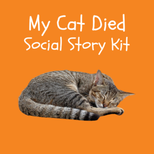 My Cat Died Social Story Kit