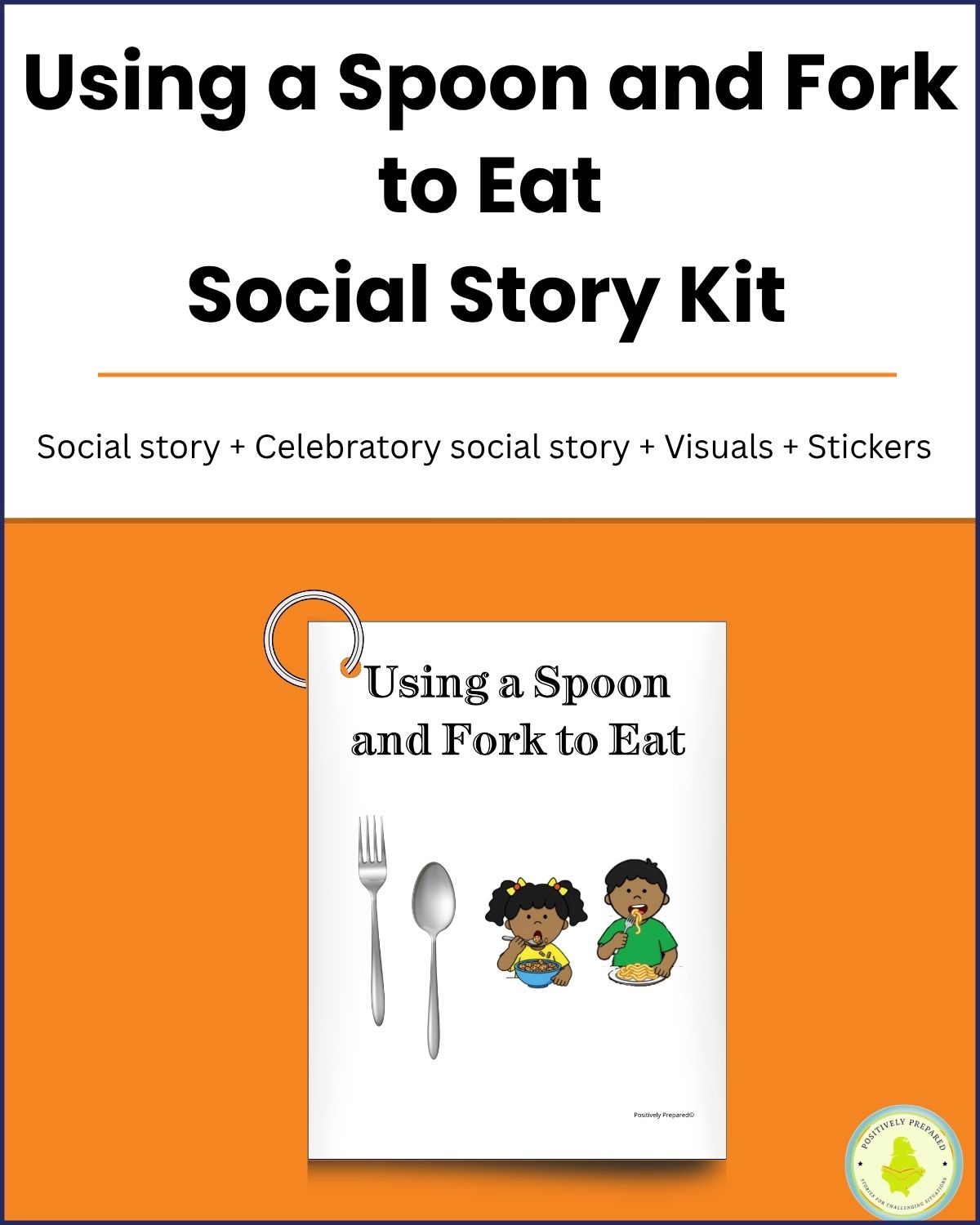 Using a Fork and Spoon Social Story Kit - Image 2