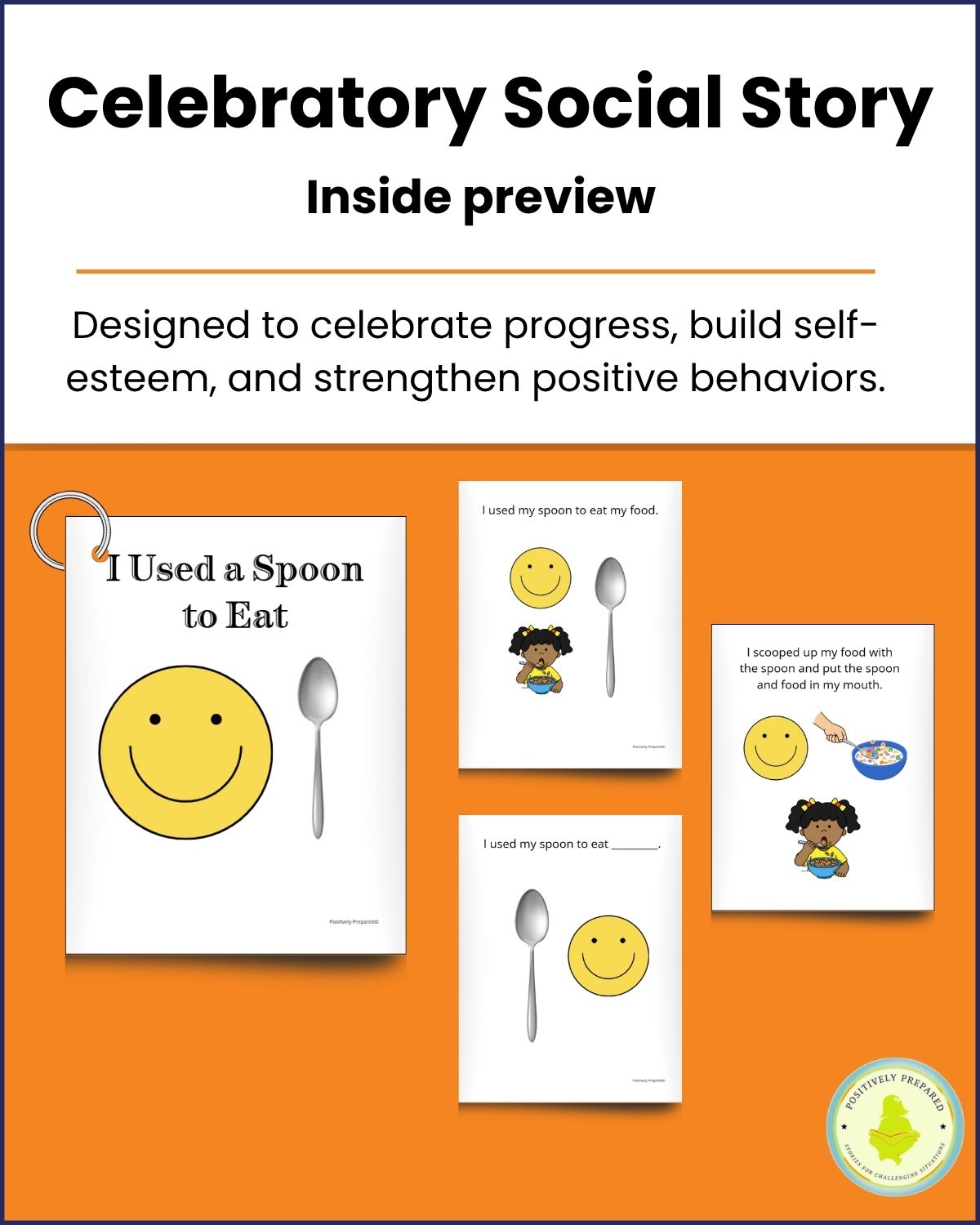 Using a Fork and Spoon Social Story Kit - Image 5