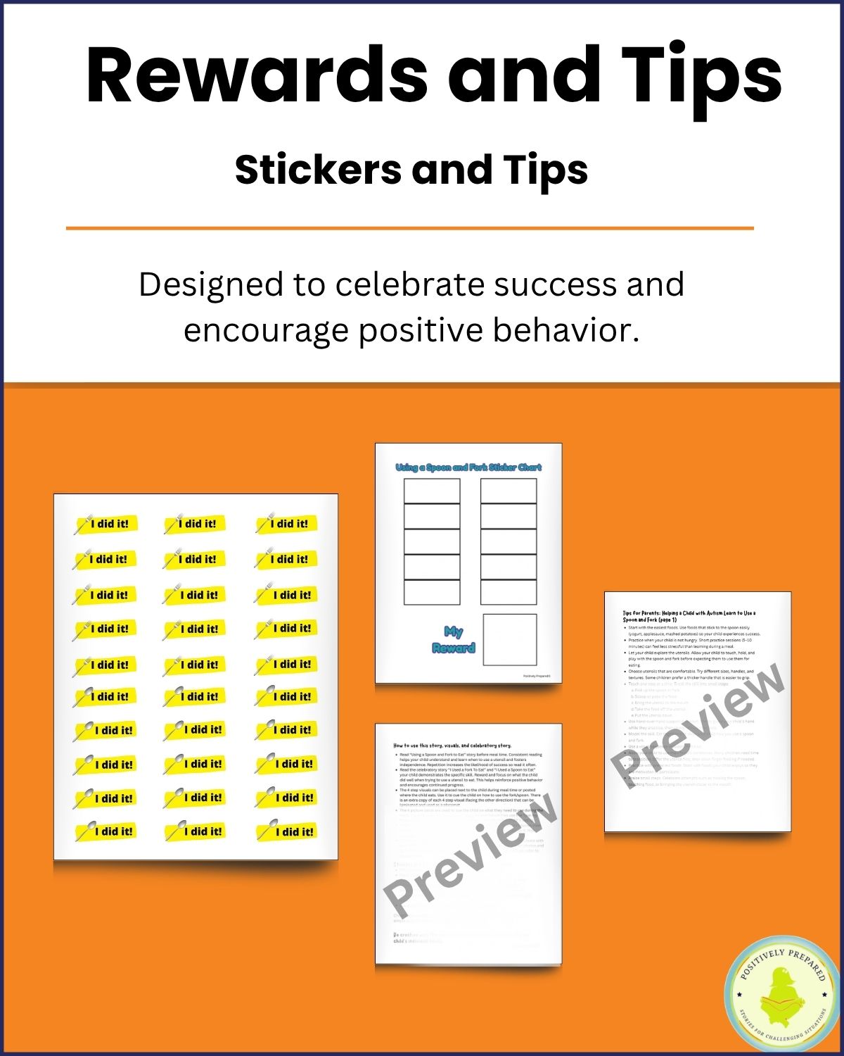 Using a Fork and Spoon Social Story Kit - Image 7