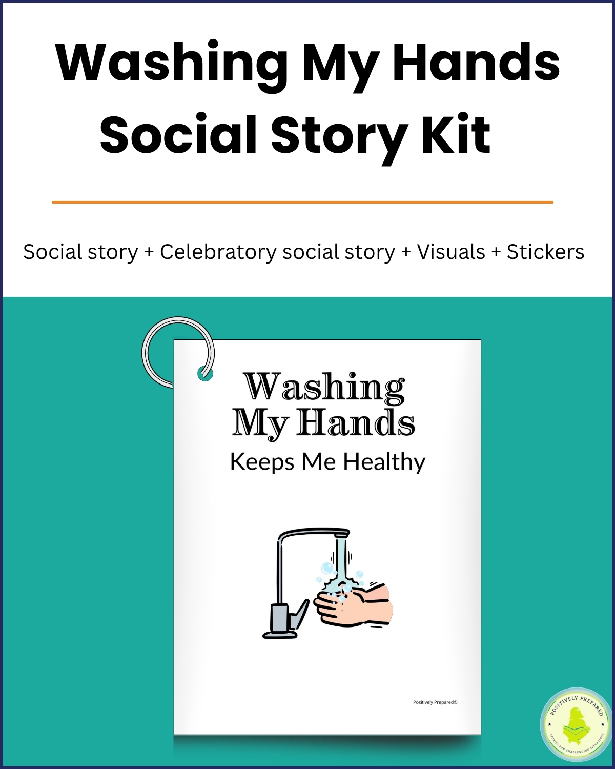 Washing My Hands Social Story Kit - Image 2