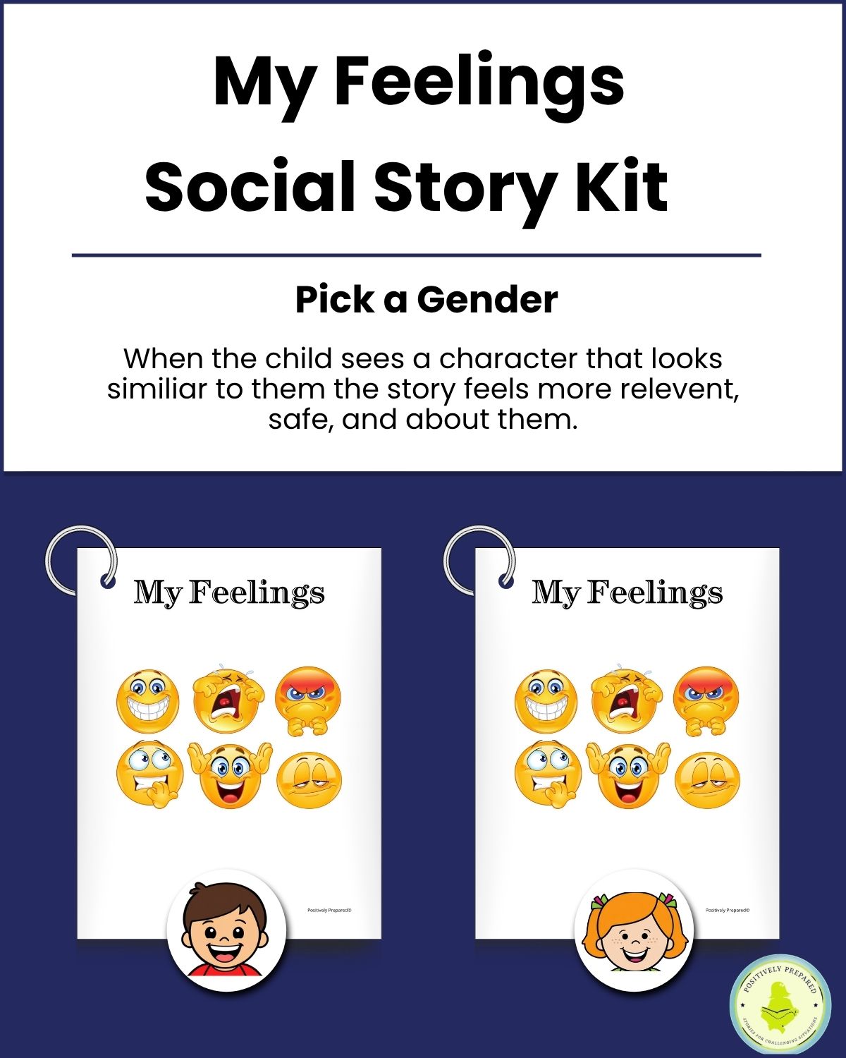 My Feelings Social Story Kit - Image 2